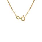 Gouden vintage gourmet lengtecollier 14 krt, Ophalen of Verzenden, Nieuw