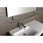 Badkamerspiegel Sapho Wega 90x80 cm met Planchet Glas, Ophalen of Verzenden, Nieuw
