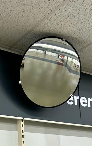 Bewakingsspiegel, Veiligheidsspiegel, ø61cm, Zakelijke goederen, Kantoor en Winkelinrichting | Winkel en Inventaris