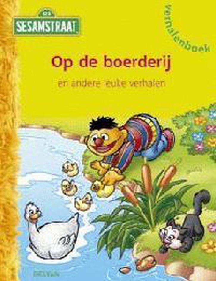 Sesamstraat verhalenboek Op de boerderij 9789044710946, Boeken, Kinderboeken | Kleuters, Zo goed als nieuw, Verzenden
