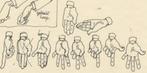 Dulieu, Jean - 1 originele pentekening - Paulus de, Boeken, Nieuw