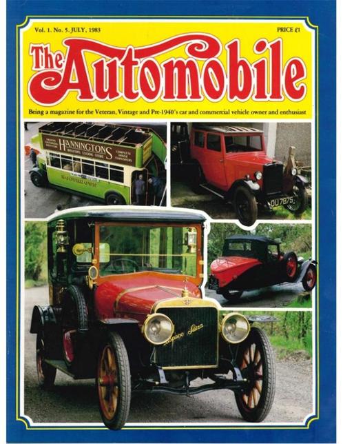 1983 THE AUTOMOBILE MAGAZINE 05, Boeken, Auto's | Folders en Tijdschriften