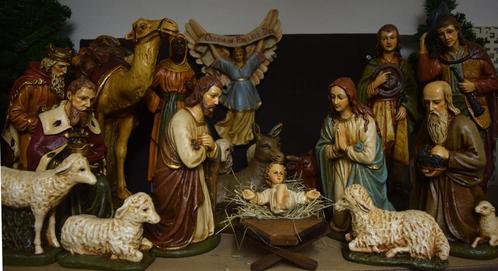 De mooiste Kerstbeelden - Kerststal - Kerstgroep, Diversen, Kerst, Nieuw, Ophalen of Verzenden