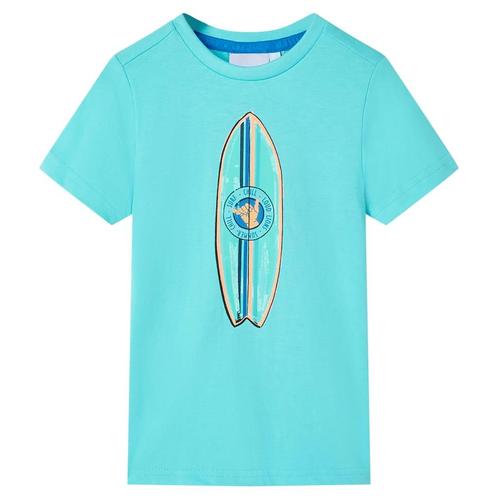 vidaXL Kindershirt met korte mouwen 92 zeeblauw, Kinderen en Baby's, Kinderkleding | Overige, Nieuw, Verzenden