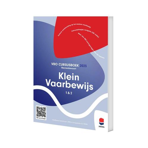 Cursusboek Klein Vaarbewijs 1 en 2 - Ben Ros - Versie 2023, Boeken, Studieboeken en Cursussen, Nieuw, Overige niveaus, Verzenden