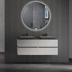 Badkamerspiegel met LED Verlichting en Verwarming 60cm -, Huis en Inrichting, Woonaccessoires | Spiegels, Ophalen of Verzenden