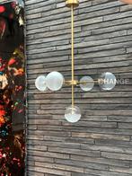 IL Fanale Molecola hanglamp in natuurlijk messing en glas, Zo goed als nieuw, Glas, High-end Furniture