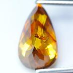 Geel, Oranje Sfaleriet - 7.63 ct - nternational Colored, Nieuw