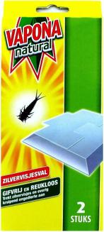 VAPONA NATURAL ZILVERVISJESVAL PAK 2 STUKS, Verzenden, Nieuw