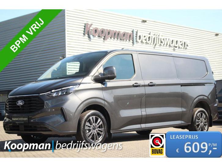 Ford Transit Custom | Zakelijke Lease v.a. €631.21 pm, Auto's, Bestelauto's, Lease, Automaat, Diesel, Zilver of Grijs, Nieuw, Ford
