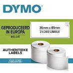Etiket dymo labelwriter adressering 36x89 2st wit | Doos a 2, Ophalen of Verzenden