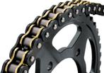 BikeMaster 530x130 BMZR Z-ring ketting - Zwart/Goud - 197432, Ophalen of Verzenden