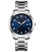 Tyme Zurich Heren Horloge - 40mm Blauw/Zilverkleurig -, Sieraden, Tassen en Uiterlijk, Horloges | Heren, Ophalen of Verzenden