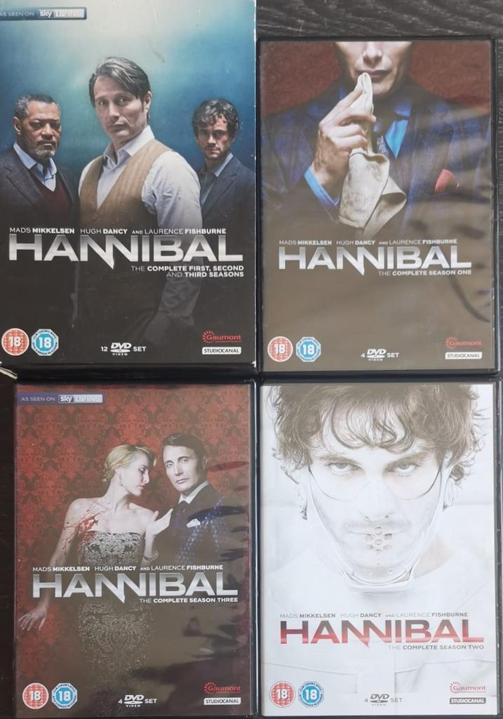 Hannibal series 1 - 3 (12 disc)             Gratis verzenden, Cd's en Dvd's, Dvd's | Tv en Series, Gebruikt, Boxset, Overige genres