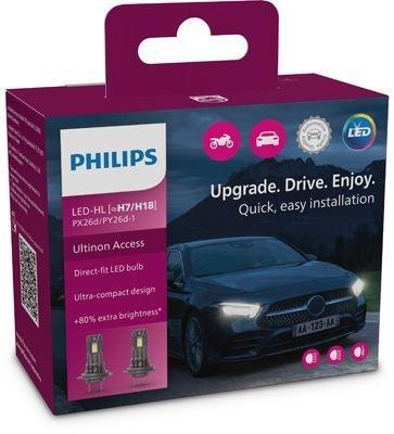 Philips Ultinon Access LED H7 set 11972U2500CX, Auto-onderdelen, Verlichting, Verzenden