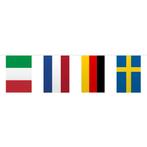 Vlaggenlijn Europa Vierkant (10m), Hobby en Vrije tijd, Feestartikelen, Ophalen of Verzenden, Nieuw