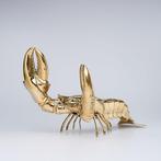 sculptuur, Large Lobster Sculpture - 21 cm - Brons