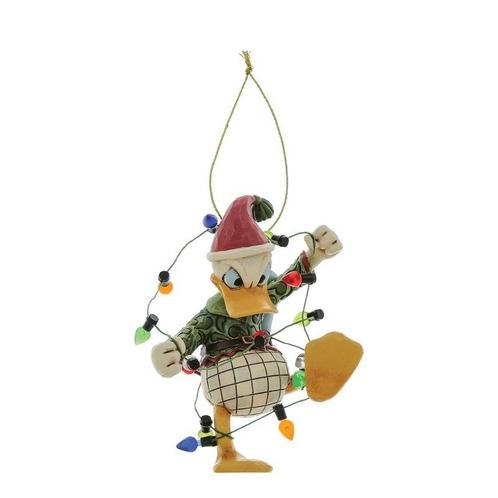 Donald Duck Gevangen in Kerstlichtjes Ornament, Verzamelen, Disney, Nieuw, Ophalen of Verzenden