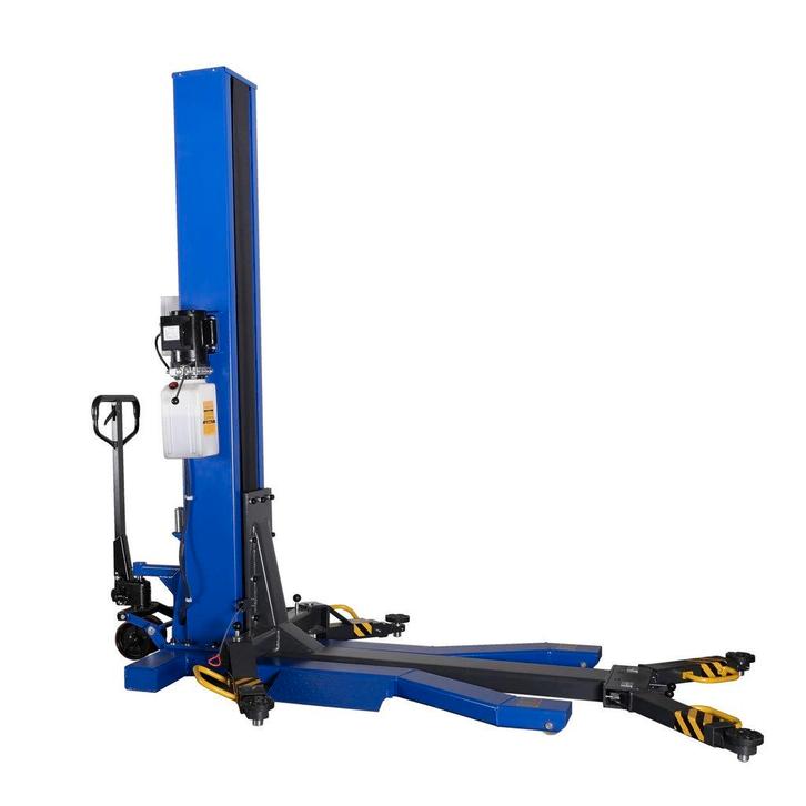 1 koloms hefbrug 2500kg mobiel, Auto diversen, Autogereedschap, Ophalen