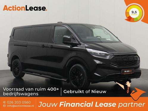 Ford Transit Custom Bestelbus L2 H1 2024 Diesel, Auto's, Ford, Dealer onderhouden, Te koop, Zwart, Handgeschakeld, Financial lease