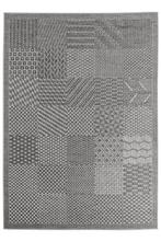 Buitenkleed | Ibiza | Patchwork | Grijs | 280x370 cm, Verzenden, Nieuw