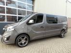 Opel Vivaro 1.6 CDTI 120pk L2H1 DC Sport EcoFlex, Euro 5, Stof, Gebruikt, Zwart