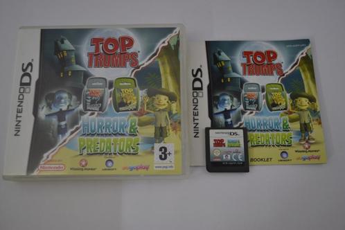Top Trumps - Horror And Predators, Spelcomputers en Games, Games | Nintendo 2DS en 3DS, 1 speler, Zo goed als nieuw, Verzenden