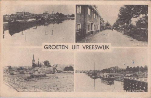 VREESWIJK - Meerluik groeten uit Vreeswijk, Verzamelen, Ansichtkaarten | Nederland, Verzenden