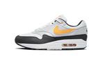 Nike Air Max 1 White University Gold - maat 46 (Sneakers), Verzenden, Wit, Nieuw, Sneakers of Gympen