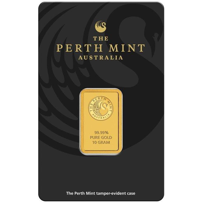 10 gram - Goud .999 - The Perth Mint - Verzegeld en met, Postzegels en Munten, Edelmetalen en Baren