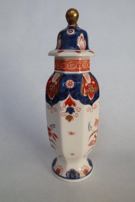 De Porceleyne Fles, Delft - Vaas - Dekselvaas - Modelnummer, Antiek en Kunst, Antiek | Glas en Kristal