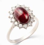 Cocktailring - 18 karaat Witgoud - 9.39ct. tw. Diamant, Sieraden, Tassen en Uiterlijk, Antieke sieraden