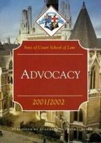 Advocacy by Inns of Court School of Law (Paperback), Boeken, Taal | Engels, Gelezen, Inns of Court School of Law, Verzenden