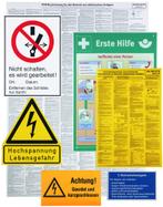 Dehn set waarschuwingsborden voor elektrische installaties -, Nieuw, Overige typen, Verzenden