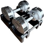 LION TITANSILVER Verstelbare Dumbbells 4 t/m 23,5 kilogram, Sport en Fitness, Fitnessmaterialen, Ophalen of Verzenden, Nieuw, Benen