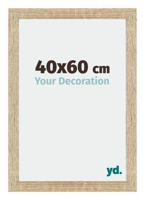 Fotolijst 40x60 cm - Sonoma Eiken - MDF - Mura, Huis en Inrichting, Woonaccessoires | Lijsten, Nieuw, Verzenden
