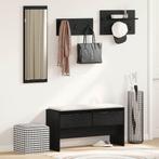vidaXL Halmeubelset 4 pcs Oud Hout 90 x 31 x 46.5 cm Bewerkt, Huis en Inrichting, Banken | Voetenbanken en Poefen, Verzenden, Nieuw