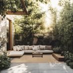 Gevlochten vloerkleed Vibe van jute, boho-stijl - 200 x 290, Verzenden, Nieuw