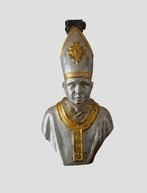 sculptuur, Busto di vescovo - XIX sec - 64 cm - Hout