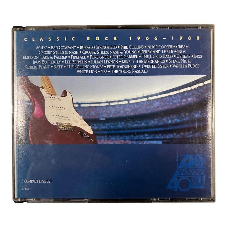 Classic Rock - 1966-1988 (3CD) (CD) (TWEEDEHANDS), Cd's en Dvd's, Cd's | Overige Cd's, Verzenden