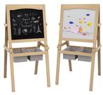 3-in-1 Kinder Schilderezel met Papierrol en Opbergmanden, Hobby en Vrije tijd, Schilderen, Verzenden, Nieuw