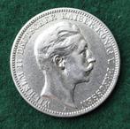 Duitsland, Pruisen Wilhelm II. 3 Mark 1909 (Zonder, Postzegels en Munten, Munten | Europa | Niet-Euromunten