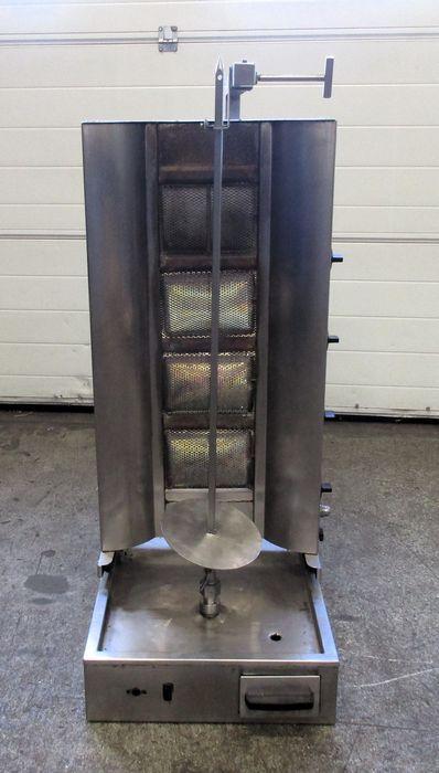 Doner Grill, motor onder met 4 branders, gas, Zakelijke goederen, Horeca | Keukenapparatuur, Gebruikt