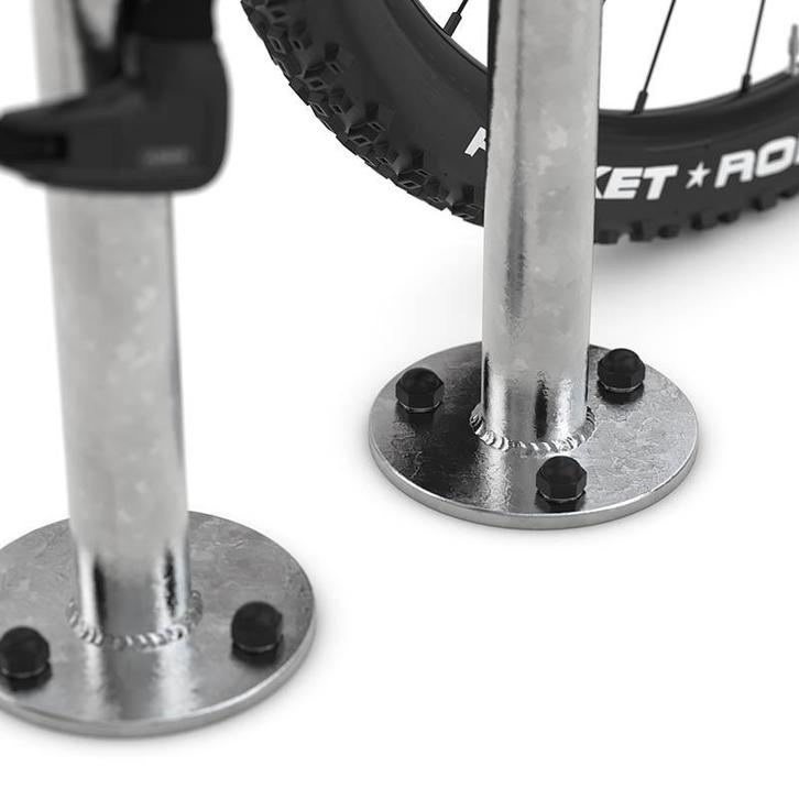 Fietsaanleunbeugel Safety 2 fietsen A-model 65 cm, Fietsen en Brommers, Fietsaccessoires | Fietsenrekken, Ophalen of Verzenden
