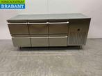 RVS Mercatus Koelwerkbank 6 laden 175,5 cm 230V Horeca, Ophalen of Verzenden, Gebruikt