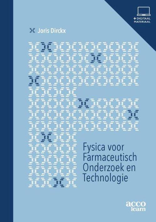 9789464674750 Fysica voor farmaceutisch onderzoek en tech..., Boeken, Studieboeken en Cursussen, Nieuw, Verzenden