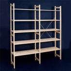 Houten magazijnstelling | Aanbouwrek 200x100cm, Verzenden, Nieuw in verpakking