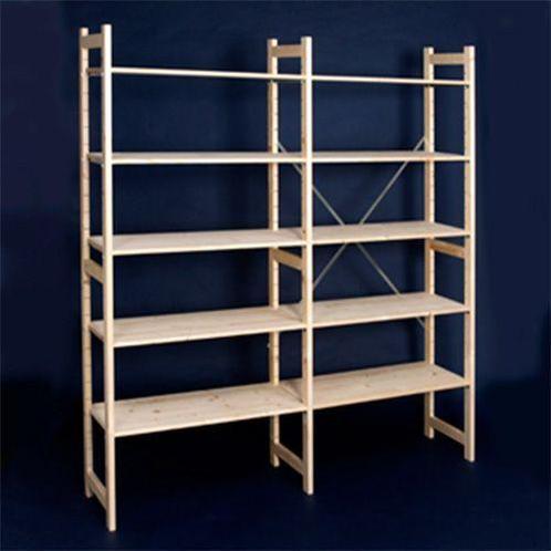 Houten magazijnstelling | Aanbouwrek 200x100cm, Zakelijke goederen, Kantoor en Winkelinrichting | Kantoormeubilair en Inrichting