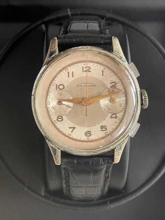 Guinand – Calibro Valjoux 22 - 21 Chronoscaph - Zonder, Sieraden, Tassen en Uiterlijk, Horloges | Heren