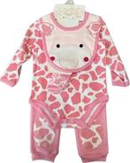 Schattig 4 delig babysetje romper, broekje, slabber, sokjes, Nieuw, Rock a Bye Baby, Pakje, Verzenden